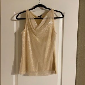 Talbots sequined dress tank